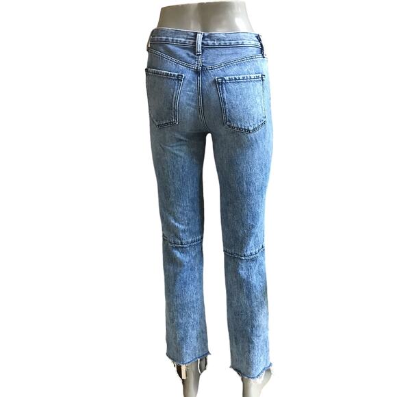 J Brand Ruby High Rise Crop Jeans Satellite Women’s Size 25 - Picture 1 of 8
